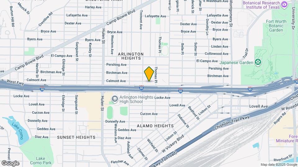 4219 Calmont Ave Map and Location Details
