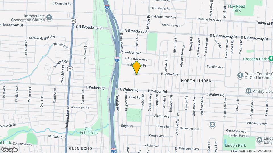 2980 Reis Ave Mapa y Detalles de la Ubicación