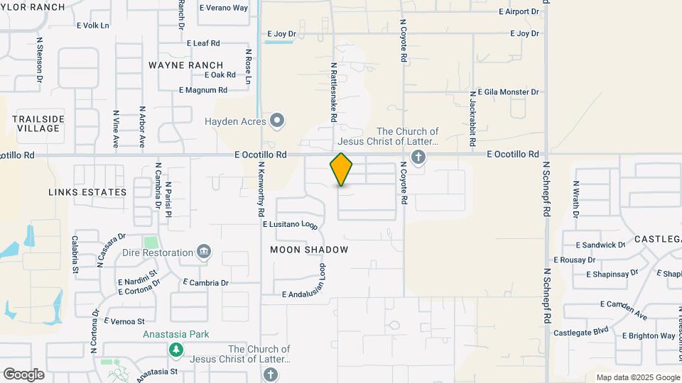 2282 E Meadow Point Way Mapa y Detalles de la Ubicación