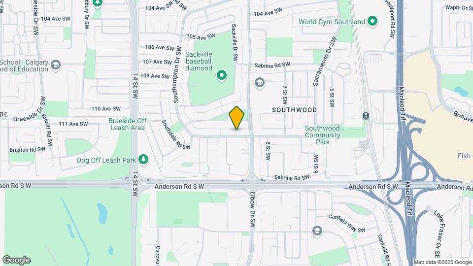 316A Southampton Dr SW Map and Location Details