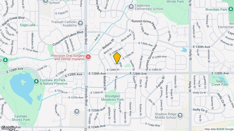 12822 Clermont St Map and Location Details