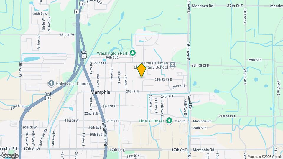 2615 9th Ave Dr E Map and Location Details