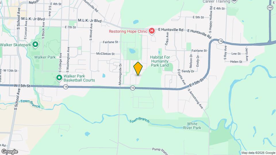 1334 S Kingfisher Ln Map and Location Details