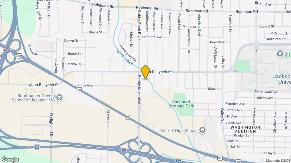 1208 Bobby Rush Blvd Map and Location Details