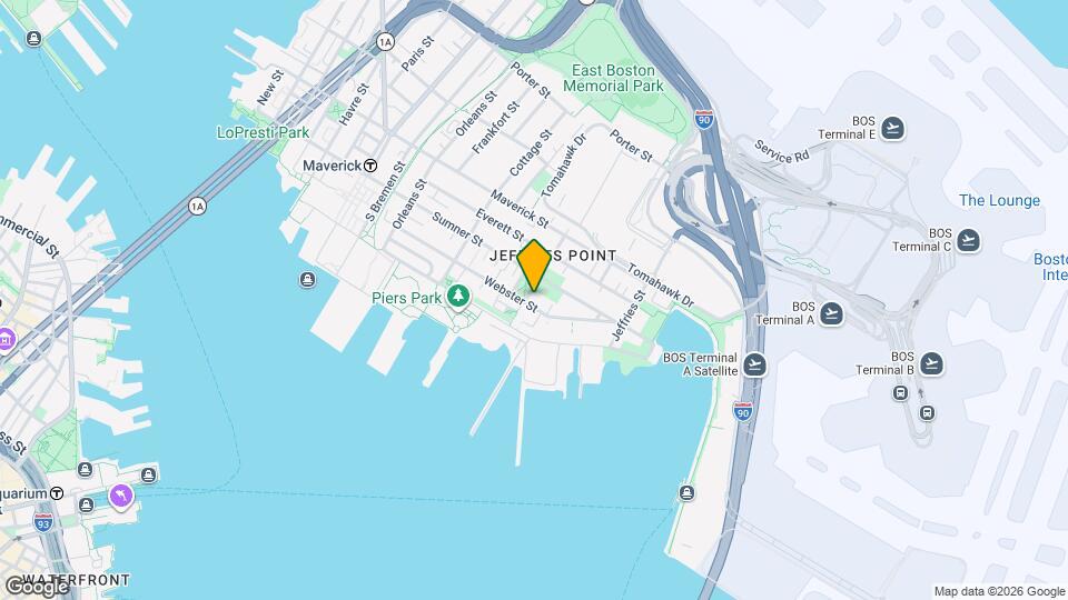 206 Webster St Map and Location Details