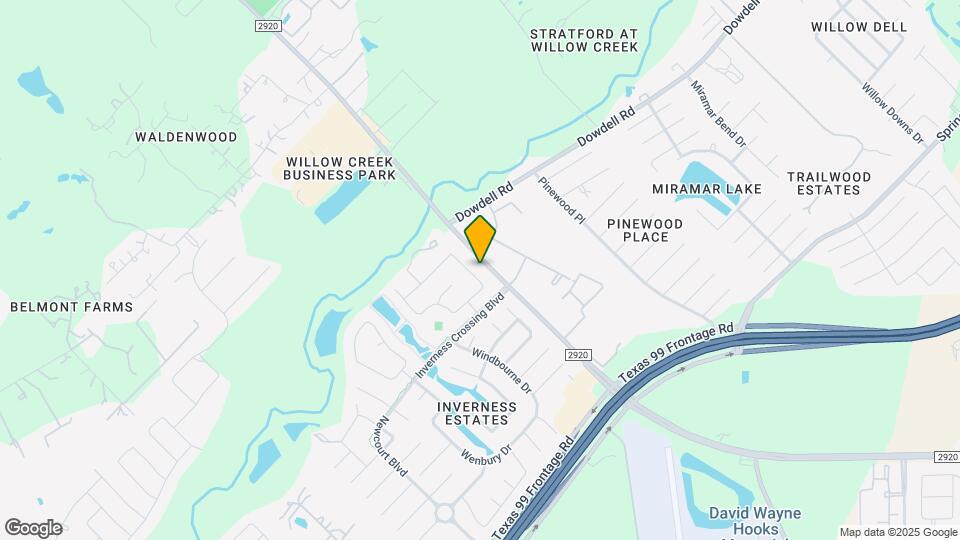 22714 Alderdale Ln Mapa y Detalles de la Ubicación