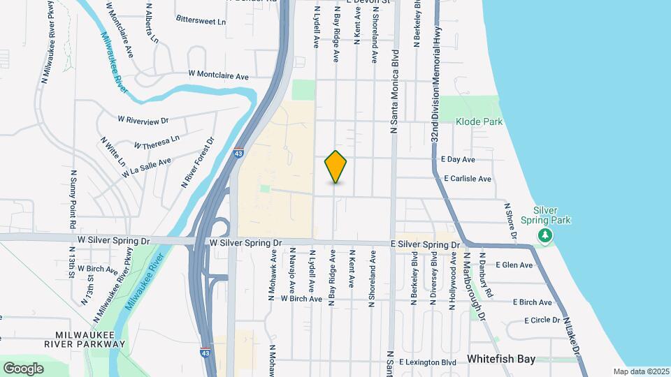 5706 N Bay Ridge Ave, Unit Upper Unit Map and Location Details
