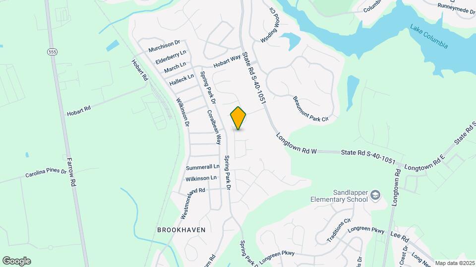 223 Charter Oaks Dr Map and Location Details