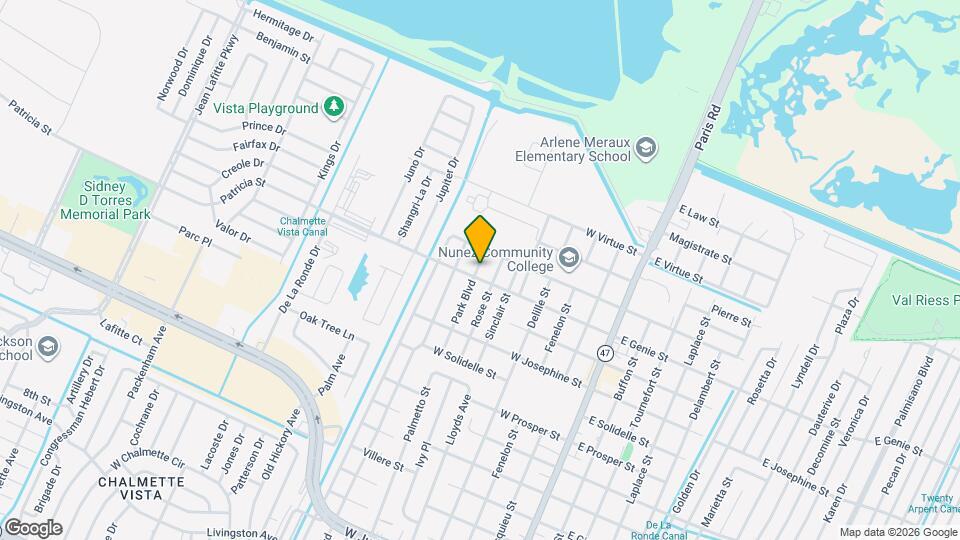 3627 Park Blvd Map and Location Details