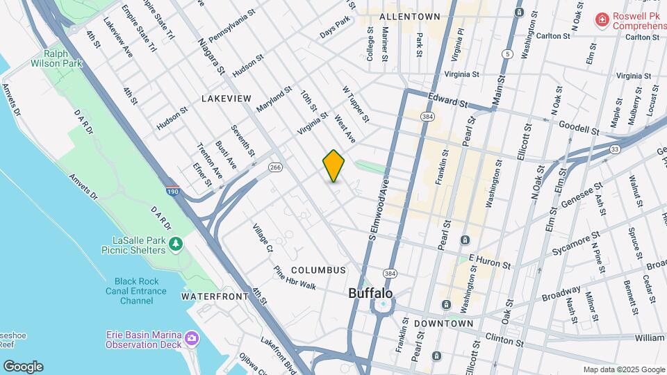 83 Prospect Ave Mapa y Detalles de la Ubicación