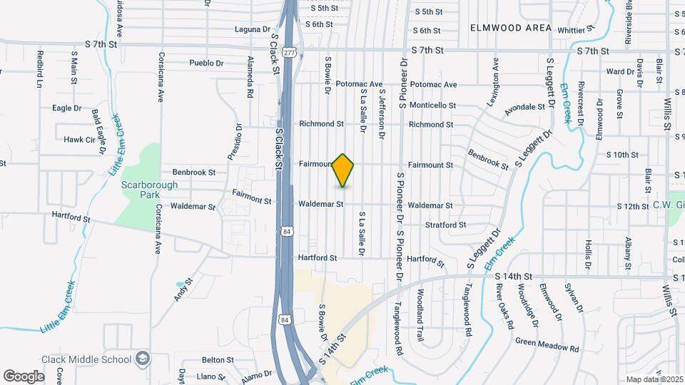 1274 S San Jose Dr Map and Location Details