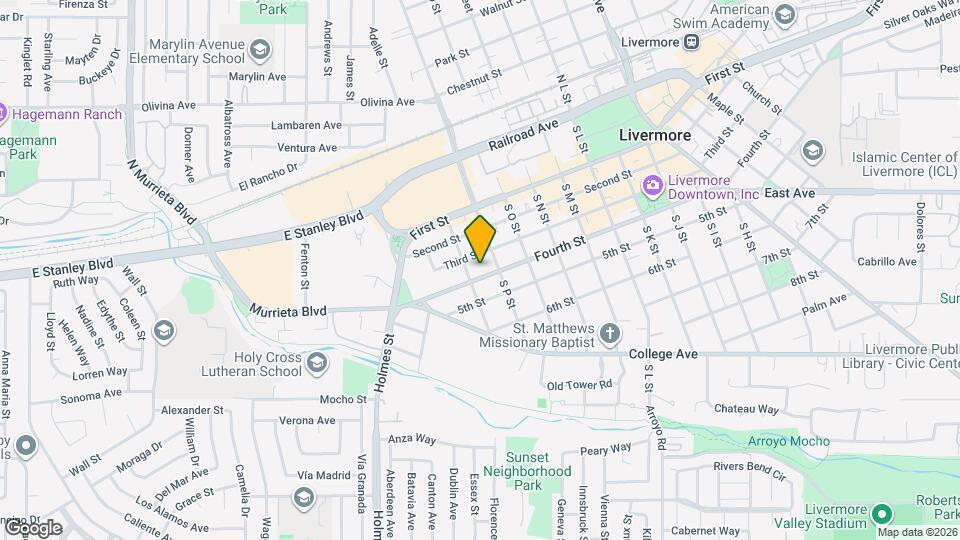 1550 Fourth St Mapa y Detalles de la Ubicación