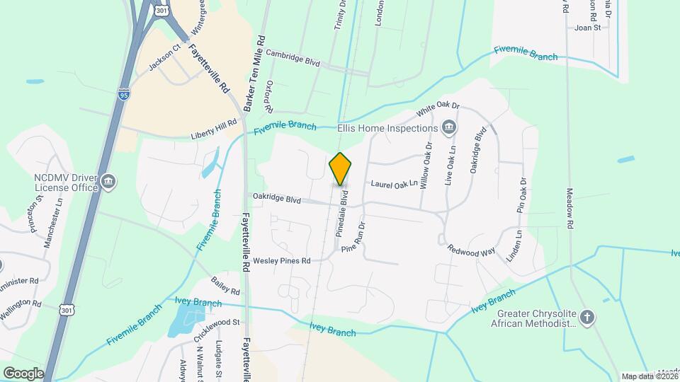 4915 Pinedale Blvd Map and Location Details