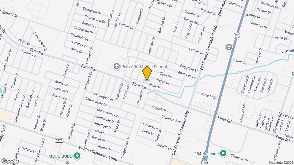 1507 Nina Dr Map and Location Details