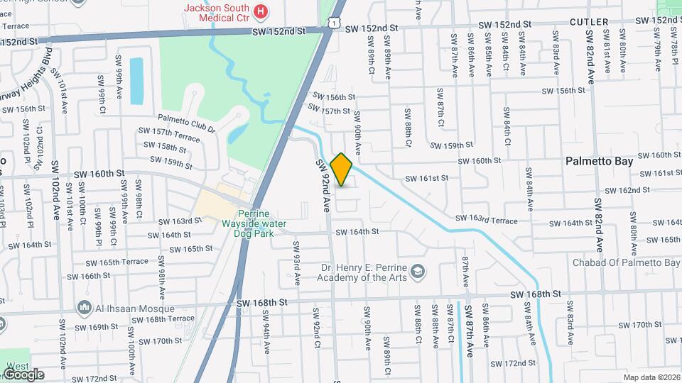 9118 SW 161st Terrace Mapa y Detalles de la Ubicación