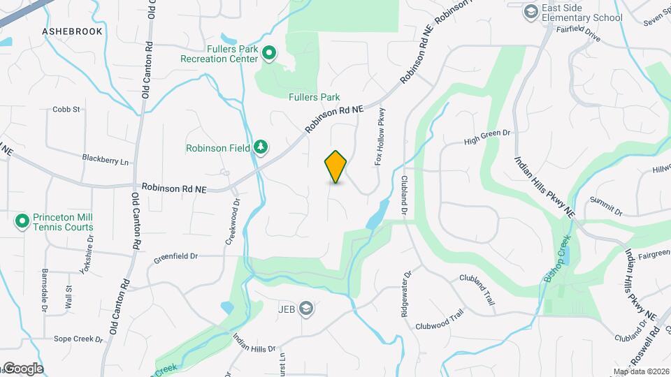 3464 Fox Hollow Dr Map and Location Details