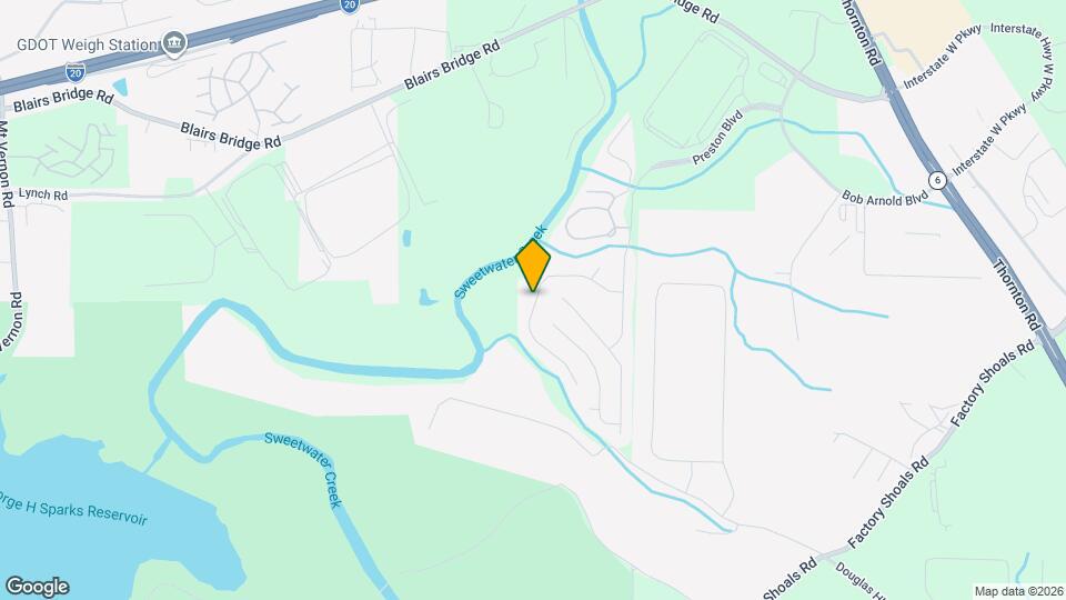 7646 Forest Glen Way Map and Location Details