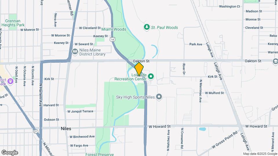 6660 Wood River Dr Map and Location Details