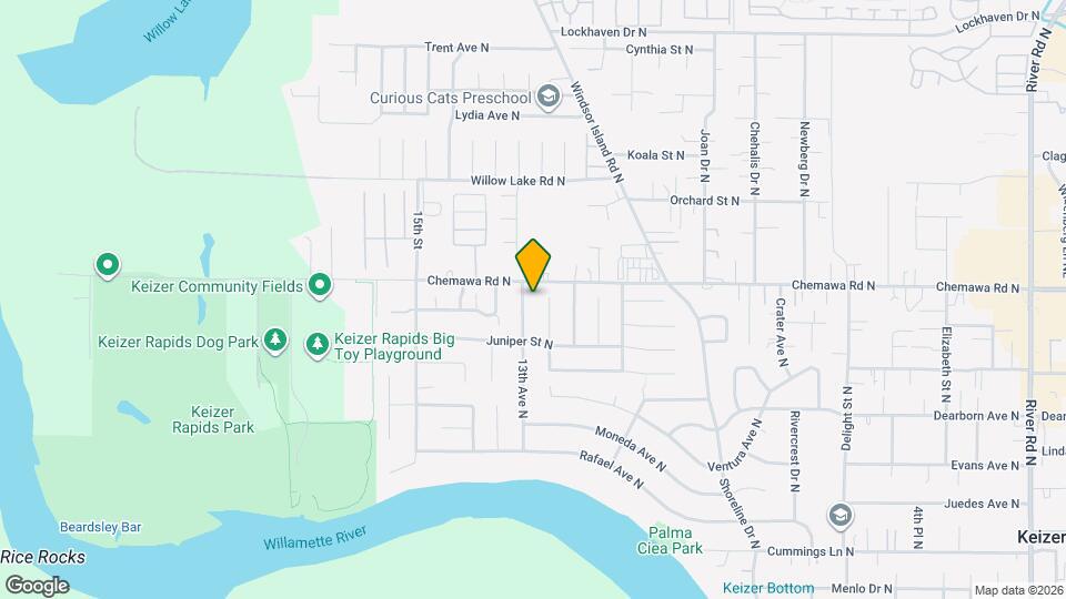 4986 13th Ave N Map and Location Details