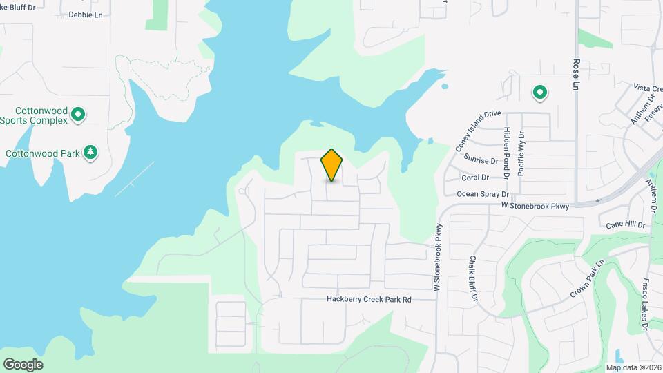 4713 Lake Cove Way Map and Location Details