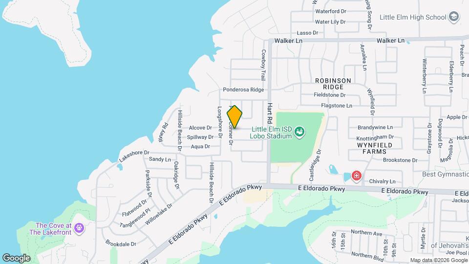 1006 Port Aransas Dr Map and Location Details