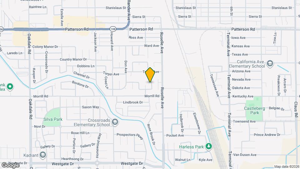 6031 Creek Bend Dr Map and Location Details