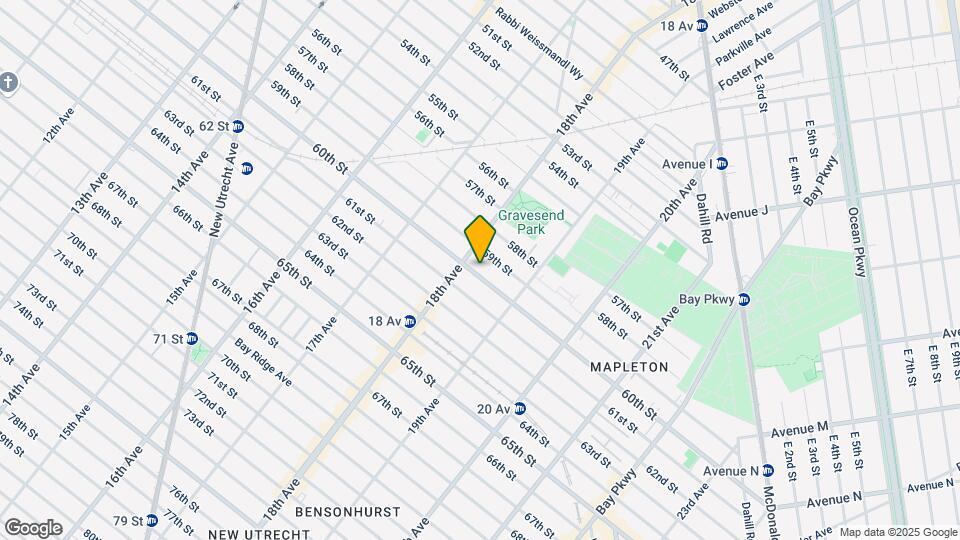 1821 60th St Map and Location Details