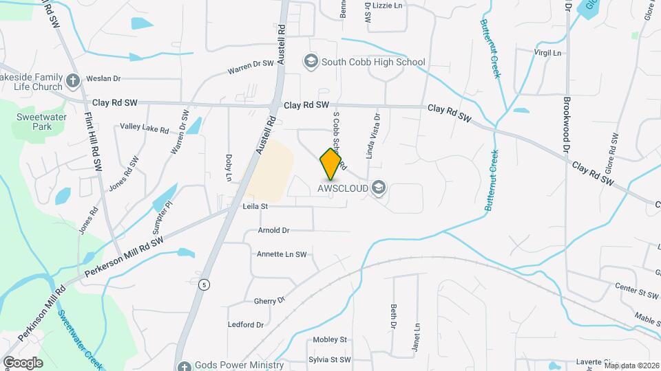 1910 Oakbluff Way SW Map and Location Details