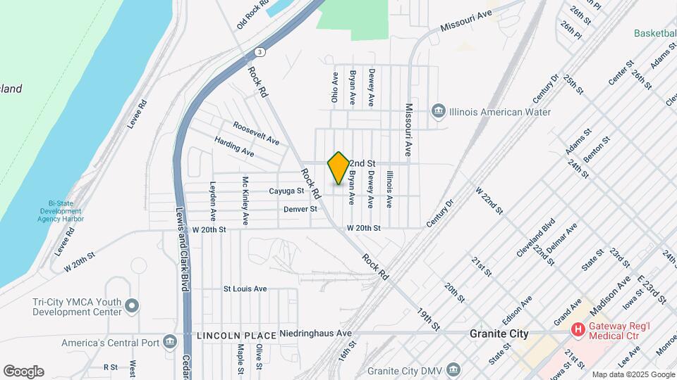 2106 Ohio Ave Map and Location Details