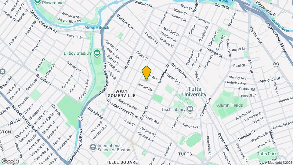 35 Upland Rd, Unit 2 Map and Location Details