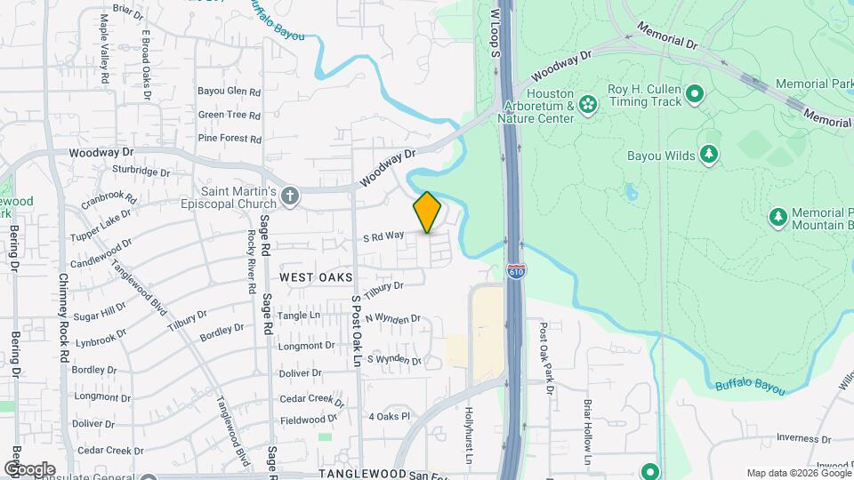 4720 Post Oak Timber Dr Map and Location Details