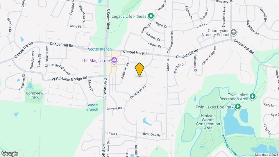 3906 Cameron Map and Location Details