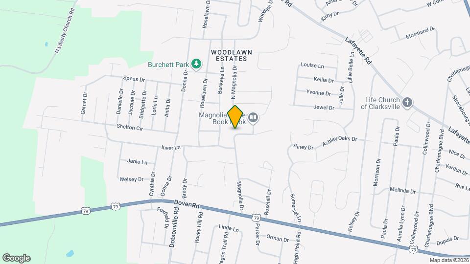 548 Magnolia Dr Map and Location Details