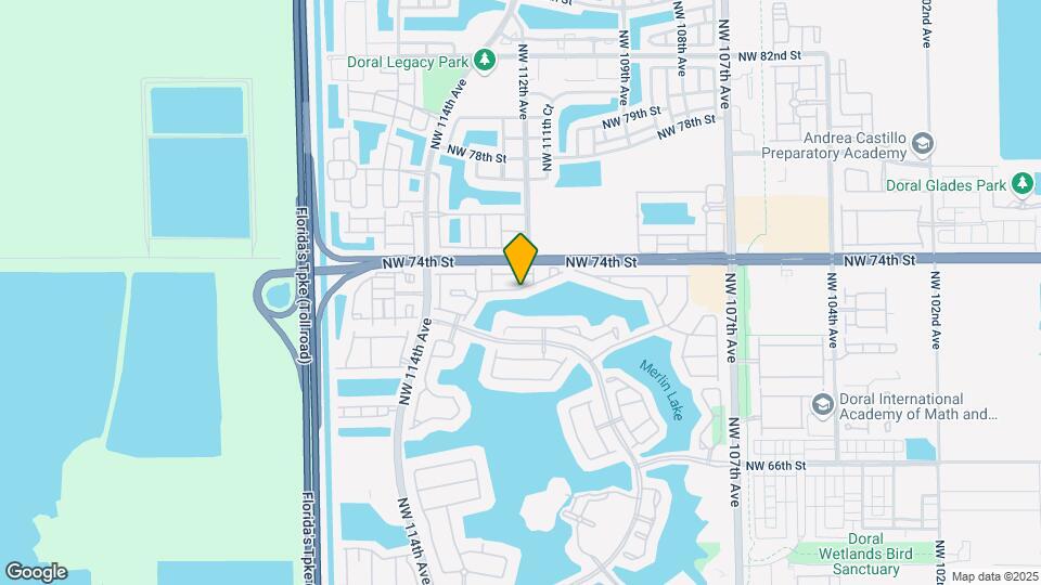 11192 NW 73rd St Map and Location Details