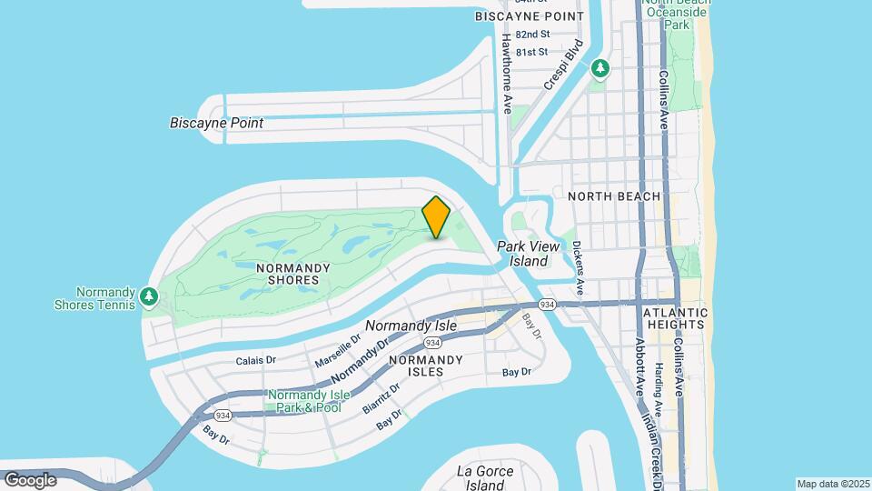 117 S Shore Dr Mapa y Detalles de la Ubicación