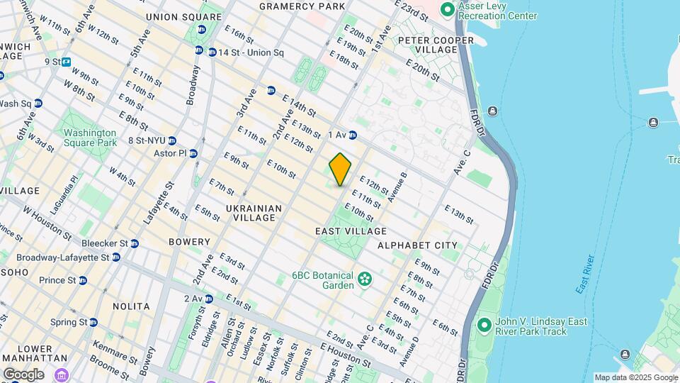 167 Avenue A Mapa y Detalles de la Ubicación