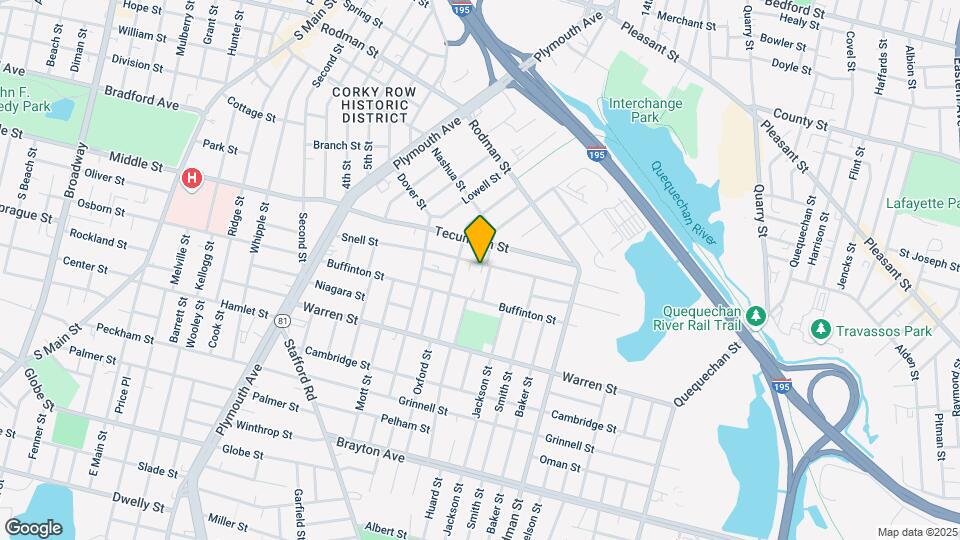 355 Snell St Map and Location Details