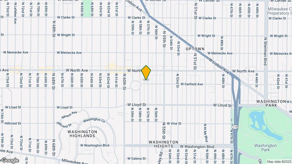 2203 N 57th St, Unit 2203a Map and Location Details
