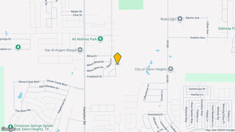 2118 Mesa Wood Dr Map and Location Details