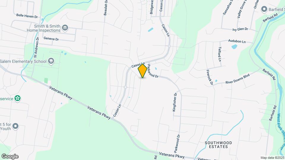 2800 Goose Creek Ln Map and Location Details