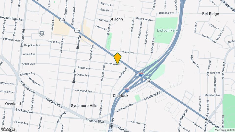 8634 Burton Ave Map and Location Details