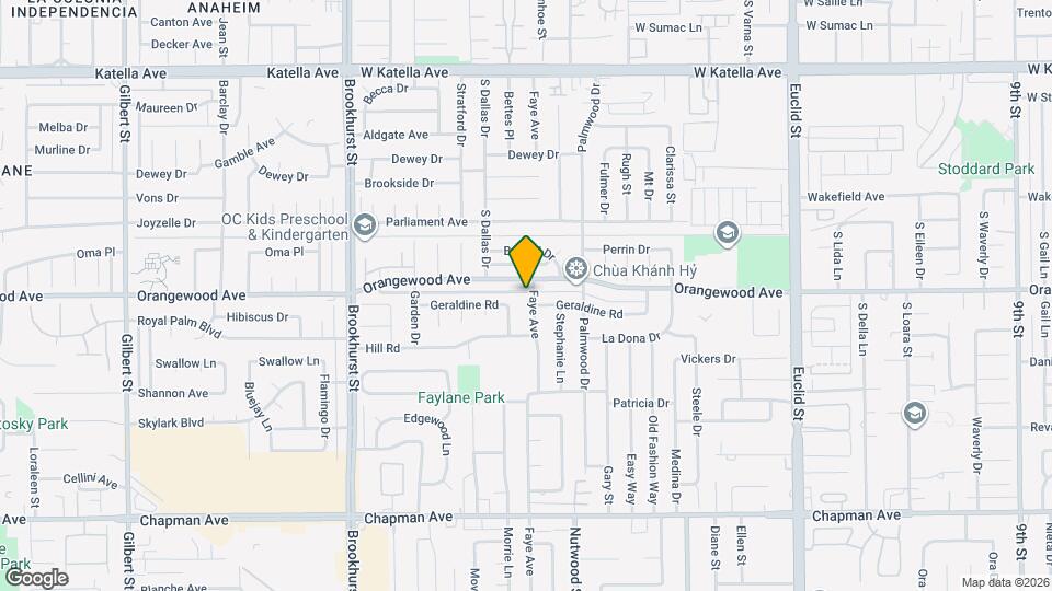 11501 Faye Ave Map and Location Details