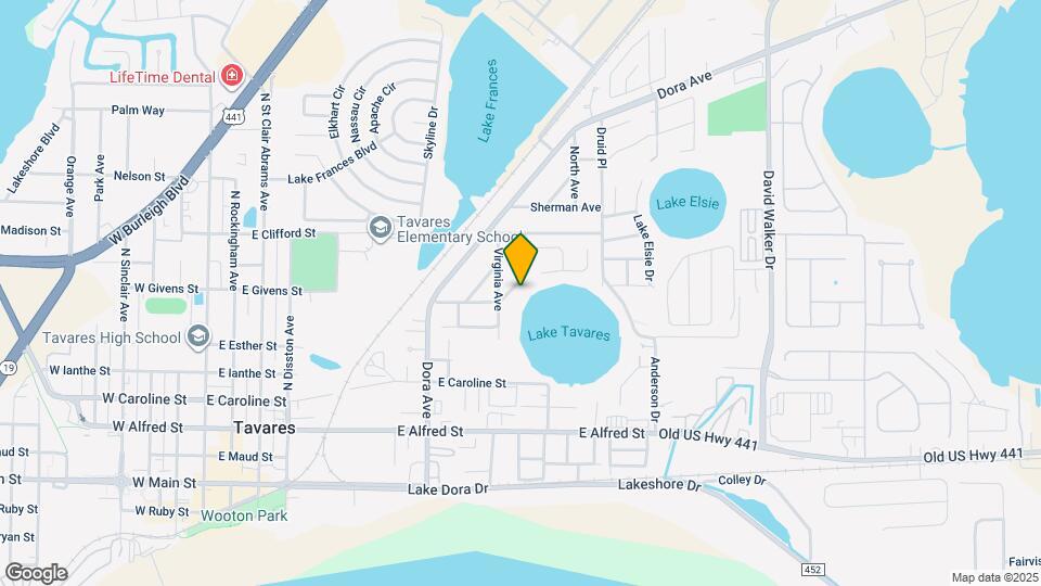 1212 Doris Ave, Unit 1212 Map and Location Details