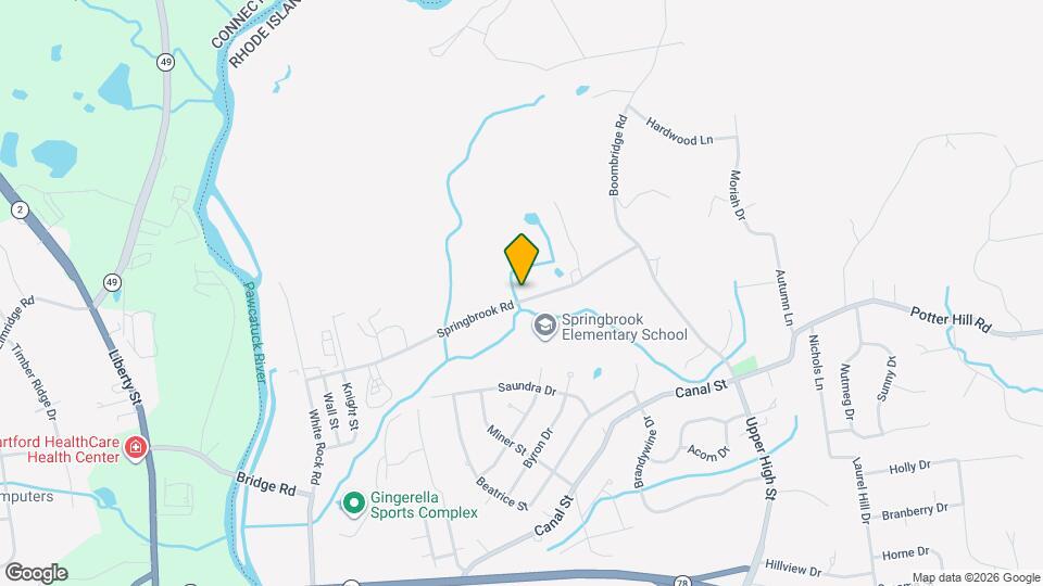 38 Springbrook Rd Map and Location Details