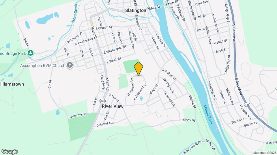 118 E Hillcrest Ln Map and Location Details