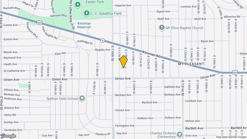 3454 E 118th St Map and Location Details