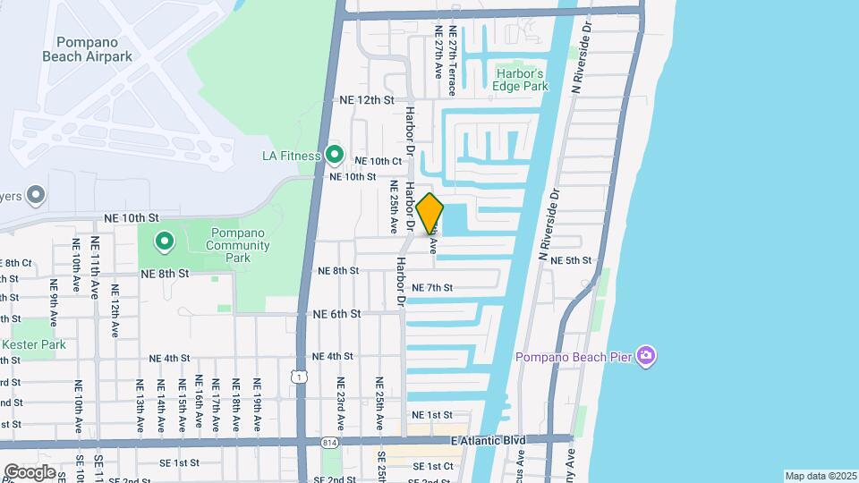 871 NE 27th Ave Map and Location Details