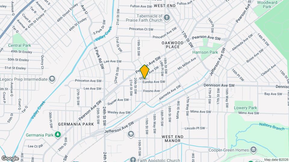 821 19th Pl SW Mapa y Detalles de la Ubicación