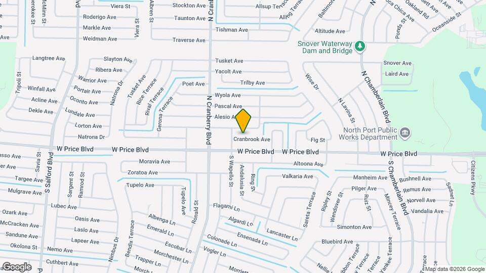 2772 Cranbrook Ave Map and Location Details