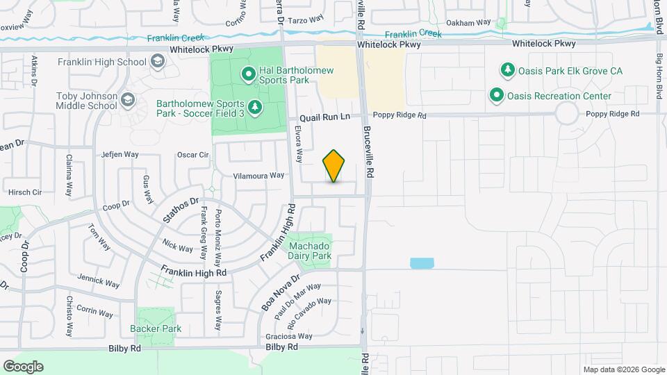 7200 Elvora Way Map and Location Details